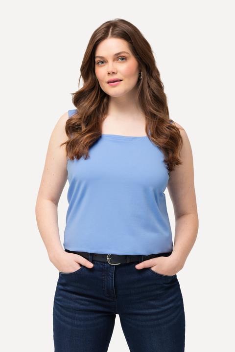 Produktbild Ulla Popken Longtop, Classic Fit, Carré-Ausschnitt, ärmellos (42, 44)