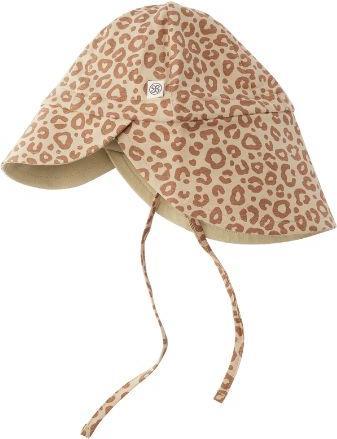 Actual product image Cloby Wende-Sonnenhut UPF 50+ Leopard Brown Sandy Beach