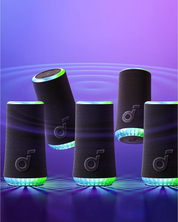 Actual product image soundcore Glow (18 h, USB power delivery, Rechargeable battery operated)