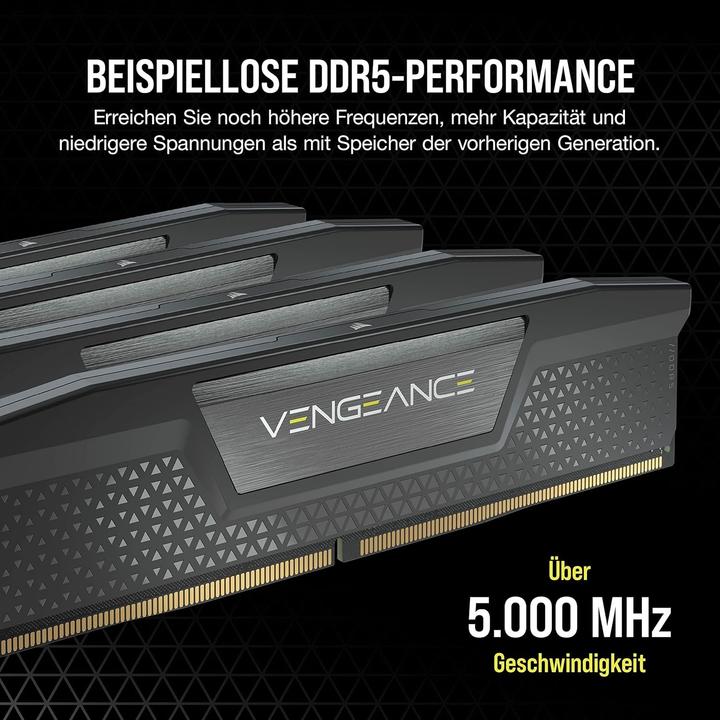 Image du produit Corsair La vengeance (2 x 16GB, 6000 MHz, RAM DDR5, DIMM)