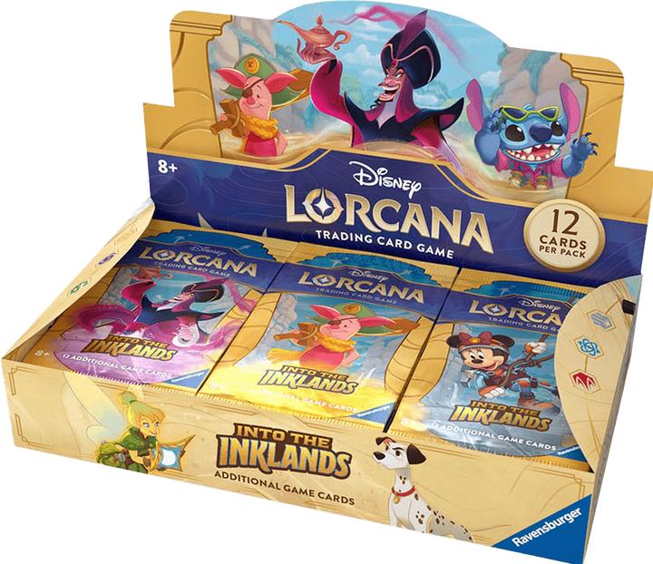 Actual product image Disney Lorcana Trading Card Game: Set 3- Booster Display with 24 Booster Packs (German, Booster display)