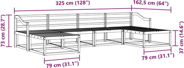 Produktbild vidaXL Sofa Set
