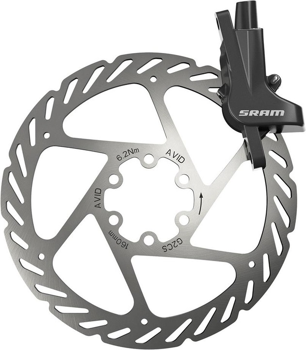 Produktbild Sram Level Scheibenbremse Hinterrad inkl. 160mm Bremsscheibe (Hinterradbremse, Bremsset, 2)