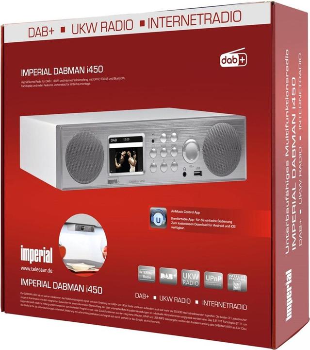 Produktbild Imperial Dabman i450 (Internetradio, DAB+, FM, UKW, Bluetooth, WLAN)