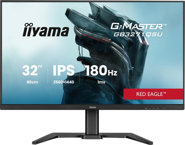Produktbild iiyama G-MASTER GB3271QSU-B2 (2560 x 1440 Pixel, 32")