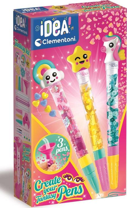 Actual product image Clementoni Crée tes stylos - Fantaisie