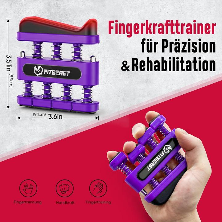Produktbild FitBeast Handtrainer Unterarmtrainer-Set 6-teilig