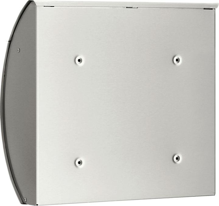 Productafbeelding Burg Wächter Modena 3857 Ni brievenbus Hoogte 335 mm Breedte 360 mm Diepte 127 mm Roestvrij staal DIN C4