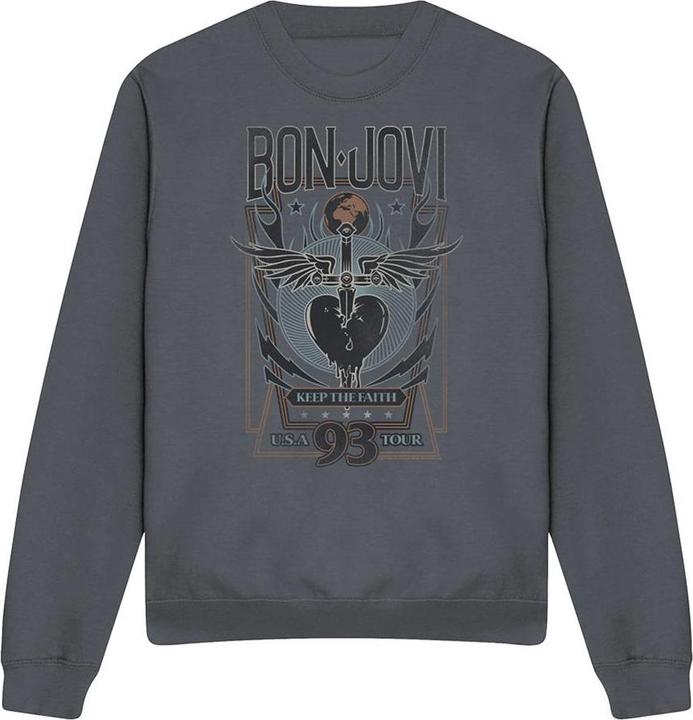 Produktbild Bon Jovi Keep The Faith Sweatshirt (M)