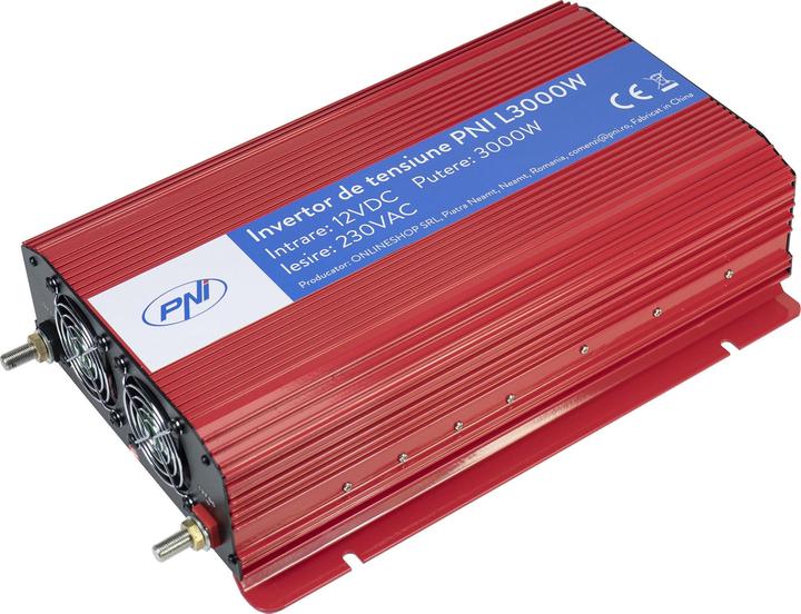 Actual product image PNI Voltage inverter L3000W Supply 12V Output 230V