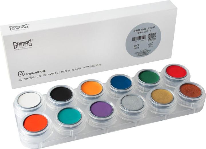 Produktbild Grimas Créme Makeup Palette 12F (Palette 12 F)