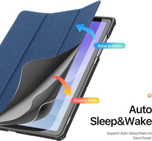 Produktbild Dux Ducis Domo Series Leder Bookcover Hülle (Samsung Galaxy Tab A11+, Samsung Galaxy Tab A9+)