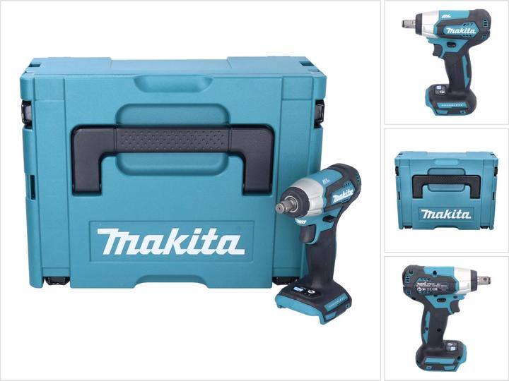 Produktbild Makita DTW 181 ZJ Akku Schlagschrauber 18V 1/2" Brushless Solo + Makpac - ohne Akku, ohne Ladegerät (Akkubetrieb)