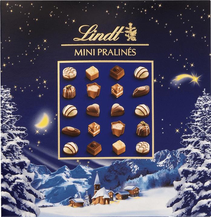 Produktbild Lindt Mini Pralinés Assortiert Weihnachtszauber (100 g)