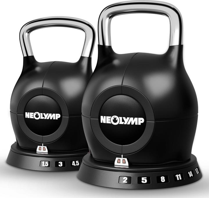 Actual product image Neolymp Kettlebell with adjustable weight (7 in 1)