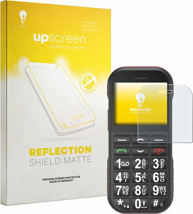 Produktbild upscreen Schutzfolie für Ufferson Seniorenhandy Displayschutz Displayschutzfolie Folie Matt