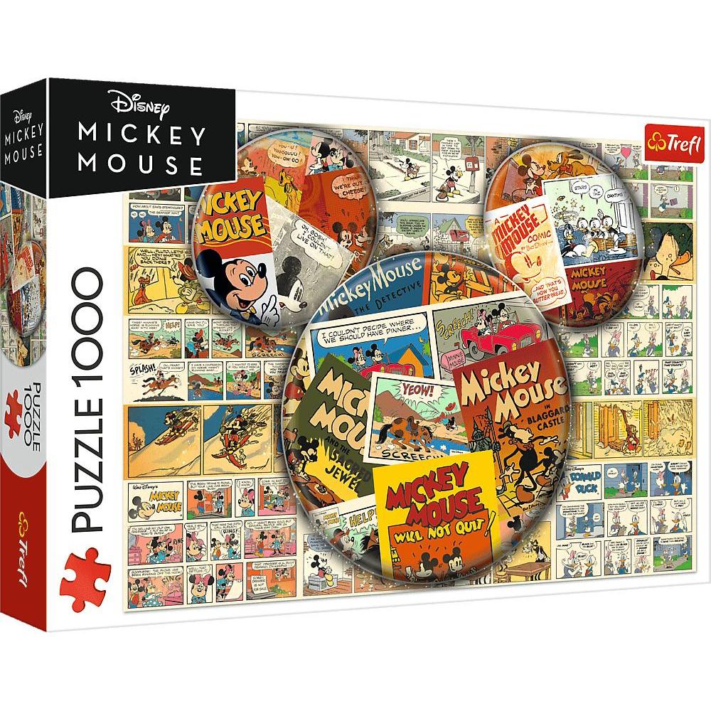 Trefl Multicolore Puzzle 1000 - Topolino (1000 Pezzi)