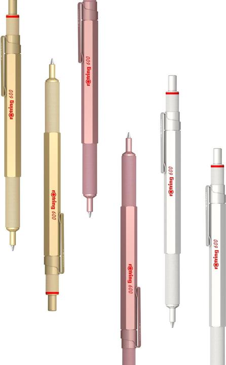 Actual product image Rotring Kugelschreiber (Metallic pearl white, 1 x)