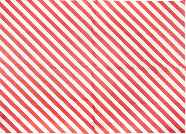 Actual product image Rico Design Tissue paper "Stripes red/white", 50 x 70 cm, 5 sheets (18 g/m², 5 x)
