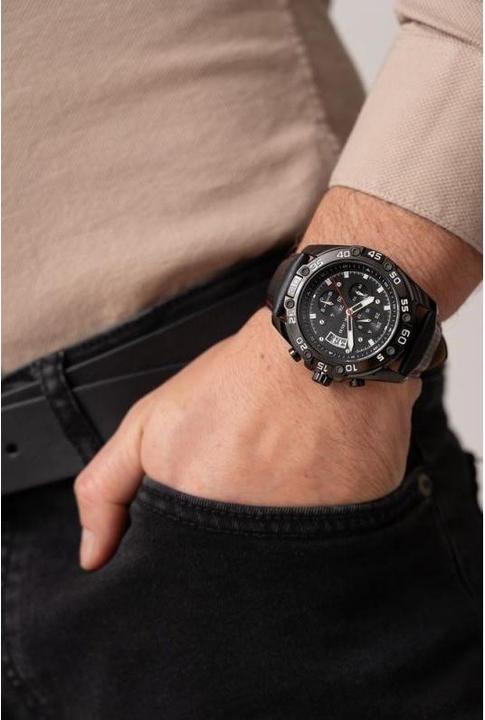 Image du produit Paul Lorens Herrenuhr PL8754A5-1A3 + BOX (Chronographe, 46 mm)