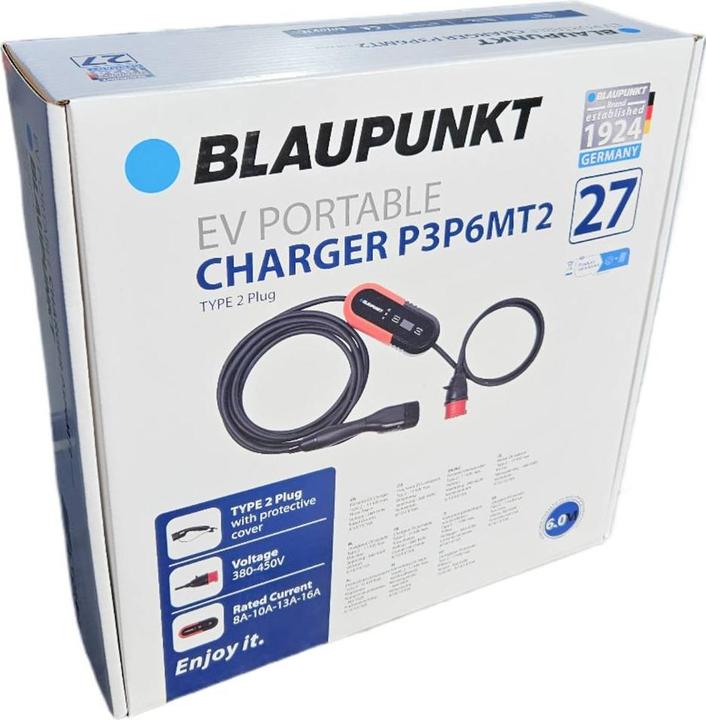 Produktbild Blaupunkt P3P6MT2 (Typ 2, 11 kW, 16 A)