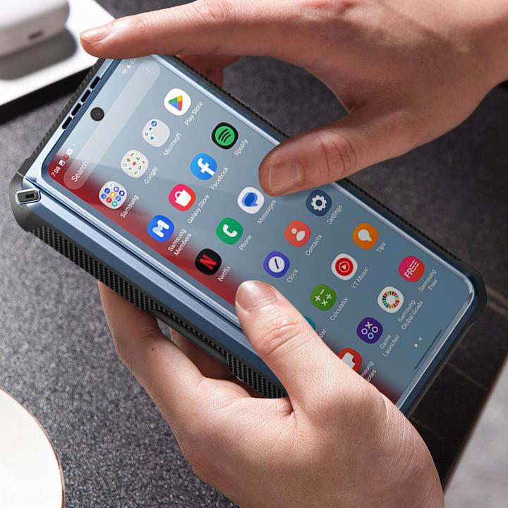Image du produit Supcase UBPro avec protecteur d'écran et stylet Samsung Z Fold5 - Icy Blue (Samsung Galaxy Z Fold5)