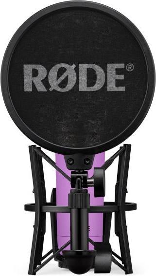 Produktbild RØDE NT1 Signature Purple Studio-Mikrofon Lila mit XLR-Kabel Lila