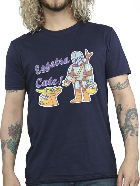 Produktbild Star Wars The Mandalorian Eggstra Cute Grogu TShirt (4XL)