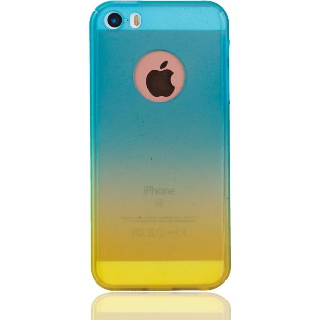 Thumbnail - König Design Schutz Handy Hülle für Apple iPhone 5 / 5s / SE Case Cover Displayschutz Gelb (Apple iPhone 5), Smartphone ...