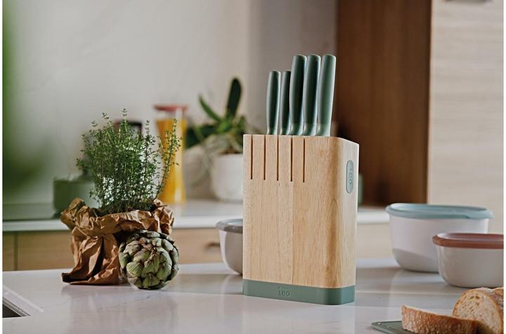 Produktbild BergHoff Messerblock-Set mit Messer Leo Forest 6-teilig
