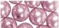 Actual product image Rayher Renaissance glass wax beads, 8mm ø, orchid, 25 p