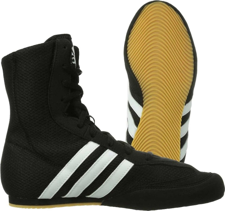 adidas Boxschuhe Box Hog 2 schwarz/weiss, FX0561 (48 2/3)
