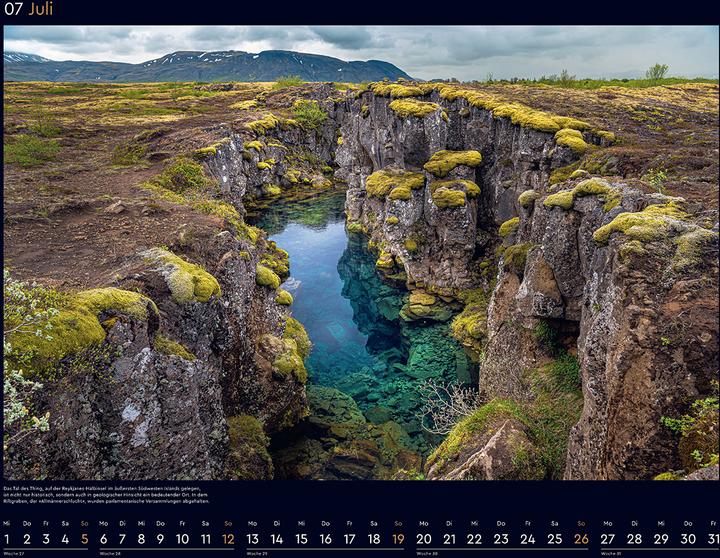 Produktbild Das Naturerbe der Welt - Wandkalender 2026 (60 x 45 cm, Harter Einband, Deutsch)