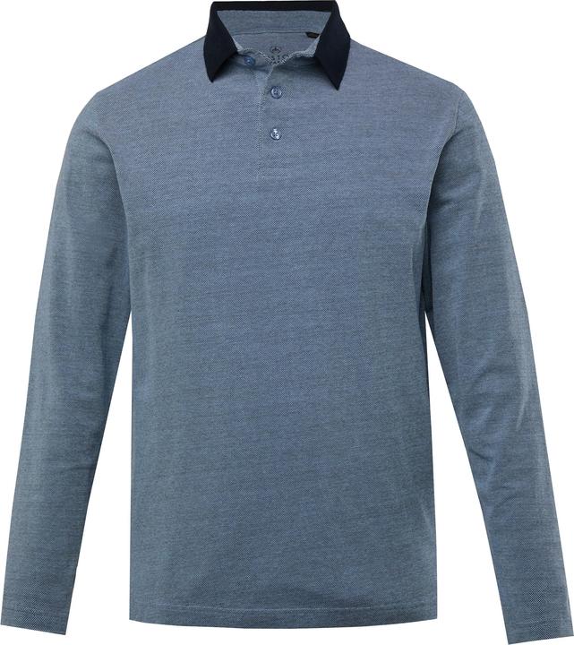 Immagine prodotto Boston Park Poloshirt, Langarm, Kontrast-Polokragen, bis 84/86 (42, 44)