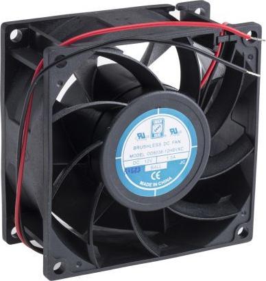 Produktbild RS PRO DC Axiallüfter 80mm 168m³/h 12Vdc (80 mm)