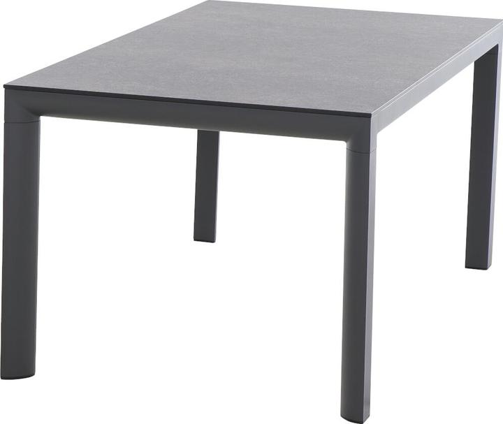 Actual product image Siena Garden Silva Dining Tisch 180x95cm matt anthrazit / HPL titan (180 cm)