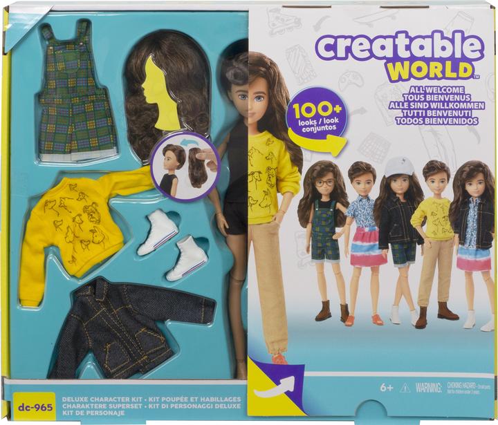 Actual product image Mattel Creatable World Deluxe Character Set