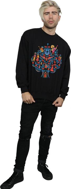 Actual product image Disney Mens Coco Tree Pattern Sweatshirt (S)