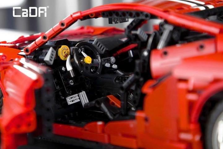 Actual product image Cada MASTER Red Super Car 1:8 incl Power System