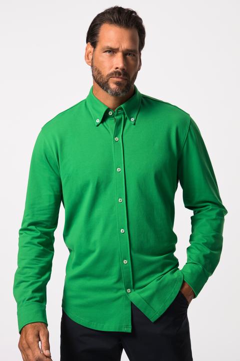 Immagine prodotto Jay-Pi Camicia di piqué da golf con FLEXNAMIC®, vestibilità moderna e colletto button-down (7XL)
