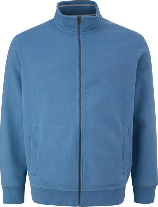 Produktbild s.Oliver Sweatshirt Jacke Sweatshirt Jacke mit Stehkragen (5XL)