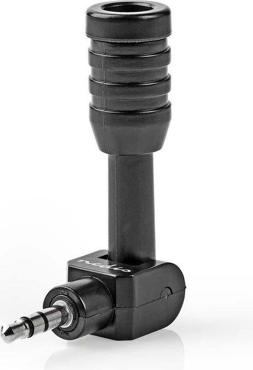 Image du produit Nedis MICMJ100BK Microphone filaire Mini prise 3,5 mm Noir