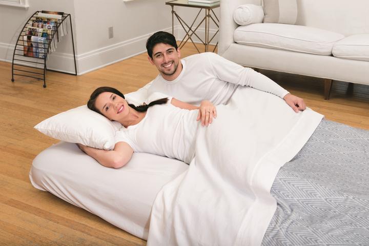 Productafbeelding Bestway Gevlokt luchtmatras - Luchtpomp / Tweepersoons (135 x 190 cm)