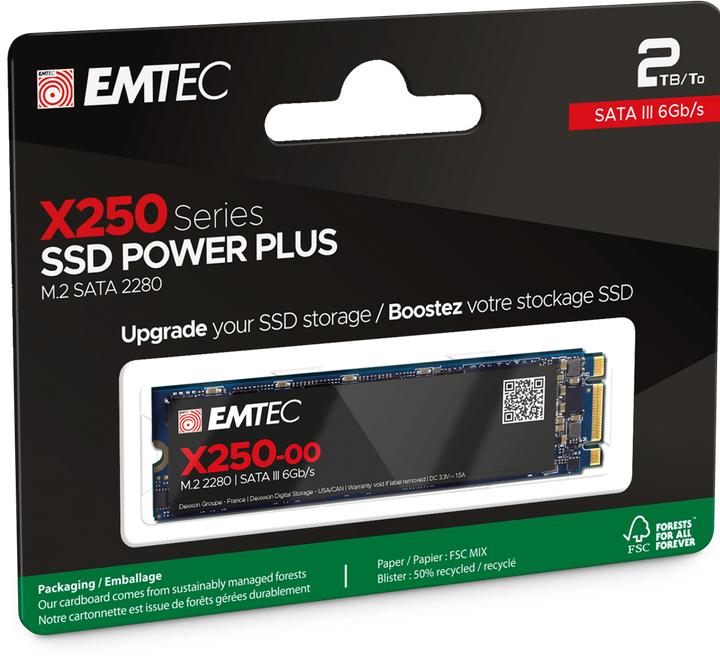 Image du produit Emtec X250 (2000 Go, M.2 2280)