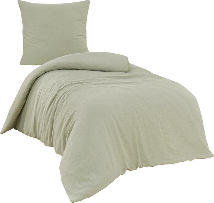 Actual product image Traumschlaf Muslin Uni (Duvet cover, 240 x 220 cm)