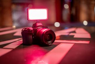 Actual product image Newell RGB-W Rangha Mini LED Lamp for Studio, Home, Outdoor Photos, Travel