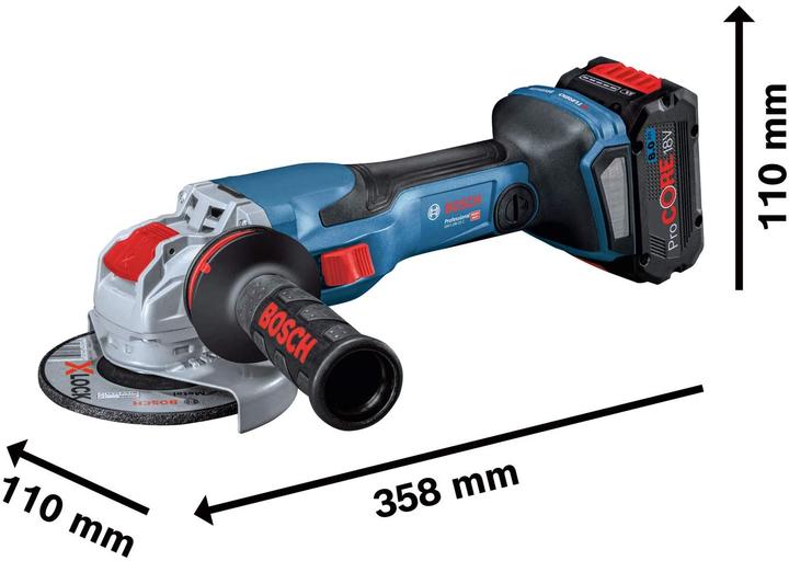 Actual product image Bosch Professional GWX 18V-15 C (125 mm)