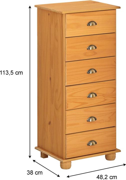 Image du produit IDIMEX Colmar (49 x 39 x 114 cm)