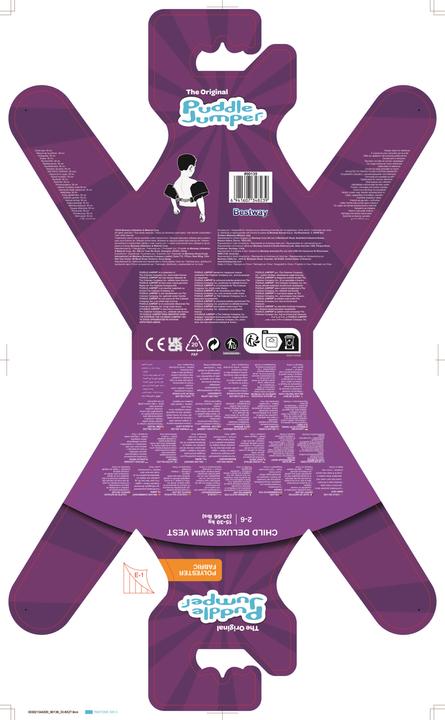 Produktbild Bestway Puddle Jumper® Schwimmhilfe Walross mit Textilbezug, 2-6 Jahre (bis 25 kg)