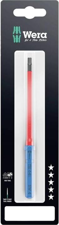 Productafbeelding Wera Kraftform Kompakt VDE 64 i 4,0 x 157 mm TIE SB Elektricien zeskant stekker W (Inbus)